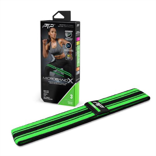 MICROBANDX Woven Resistance Loop green