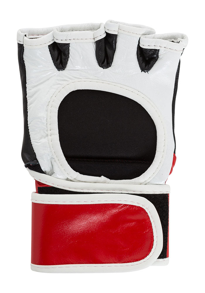 Benlee Drifty MMA-Handschuhe aus Leder Rot Weiß