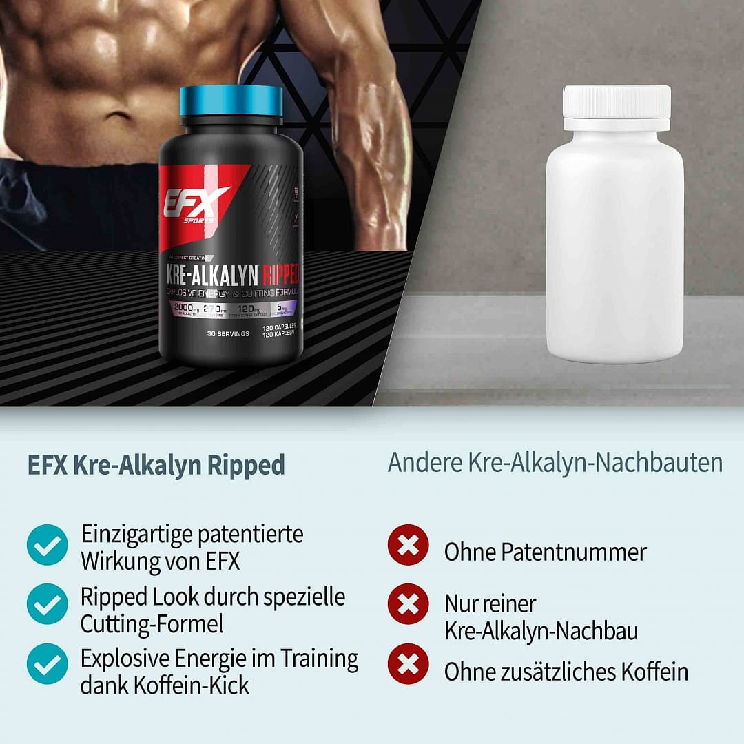 KRE-ALKALYN RIPPED (120 Caps)