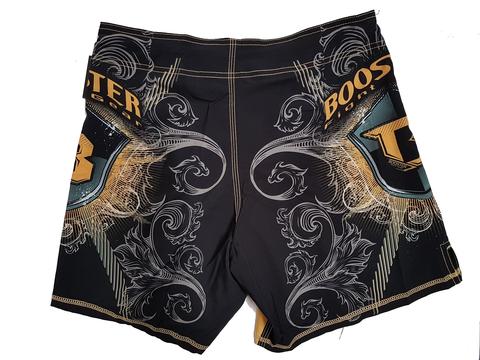 BOOSTER MMA PRO 16 SHIELD ORANGE FIGHT SHORTS