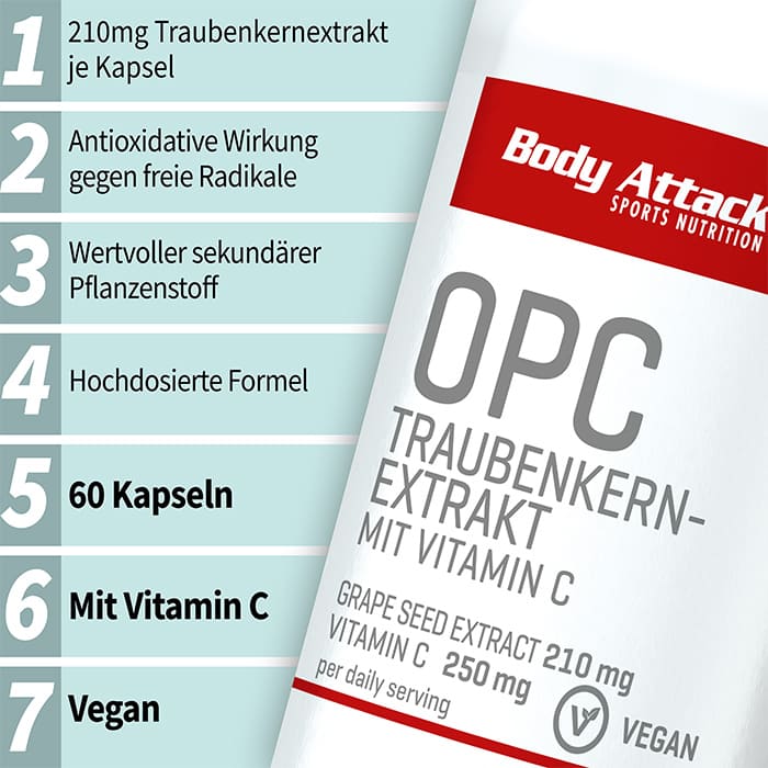 OPC TRAUBENKERNEXTRAKT (60 Caps)
