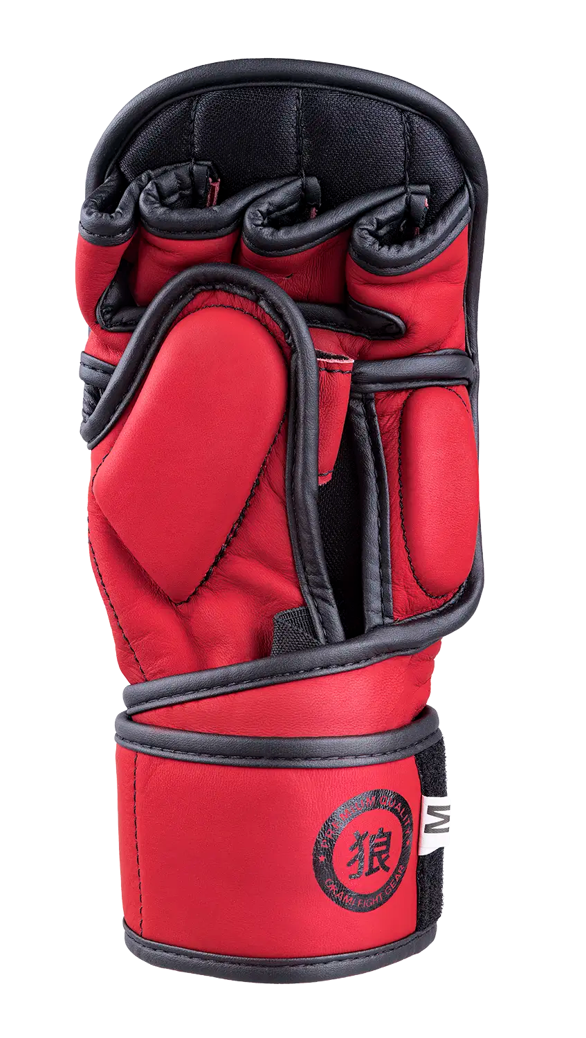 OKAMI FIGHTGEAR MMA Sparring Gloves V2 Red/Black