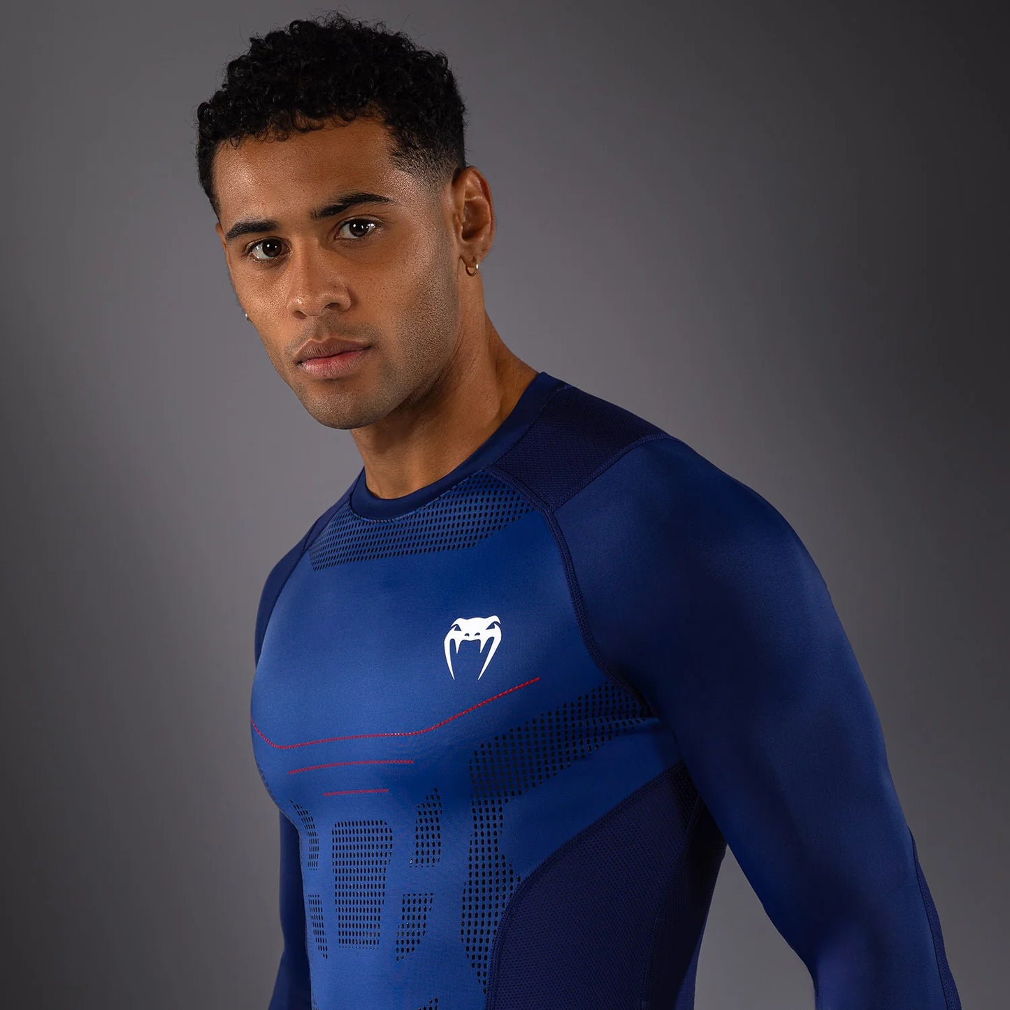 Venum Technical 3.0 Langarm Rashguard - Nachtblau
