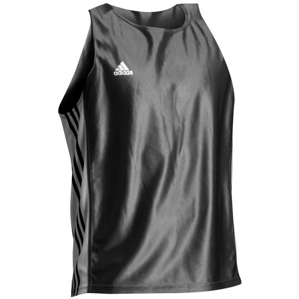 Adidas Amateur Boxing Tank, black - white kids