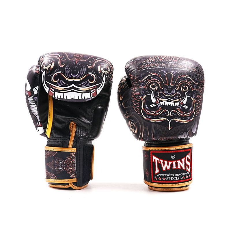 Twins Leder Boxhandschuhe FBGVL 3 YAKTAI