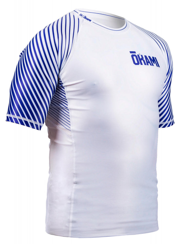 OKAMI Rashguard Big Kanji White Kids