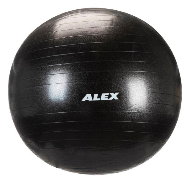 GYMNASTICKBALL SCHWARZ 65 CM