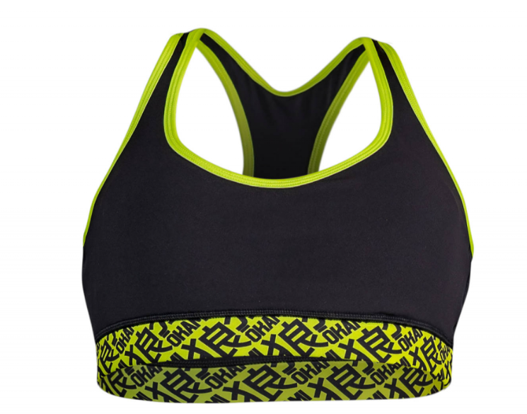 Okami Ladies Sports Bra Neon
