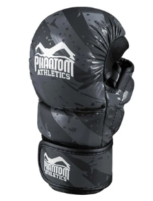 MMA Sparring Handschuhe Camo Tiger - Grau