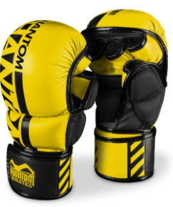 MMA Sparring Handschuhe APEX - Neon Gelb