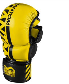 MMA Sparring Handschuhe APEX - Neon Gelb