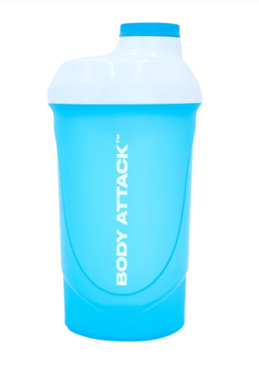Protein Shaker 600ml blue 600ml
