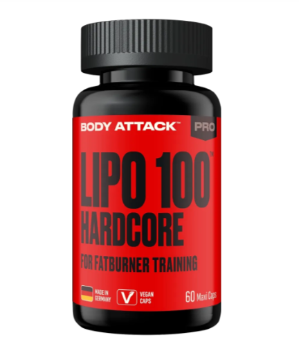 Body Attack LIPO 100 Hardcore - 60 Caps