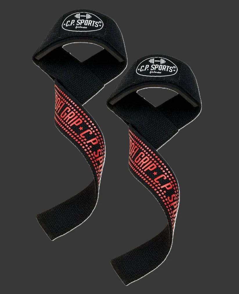Zughilfen "Profi- Grip" Schwarz oder Rot - C.P.Sports - T12-0