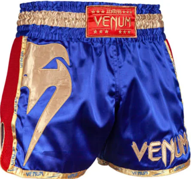 Venum Giant Muay Thai Shorts Navy/Gold