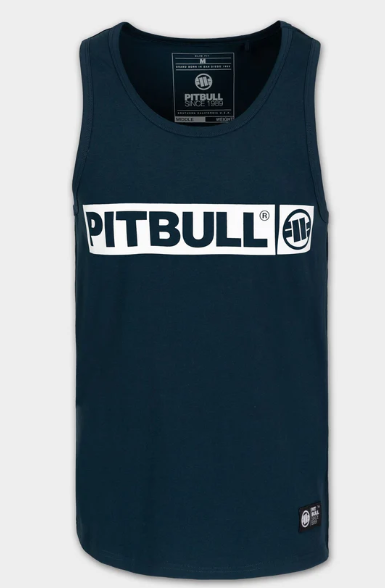 Herren Tanktop Slim Fit Hilltop - Navy