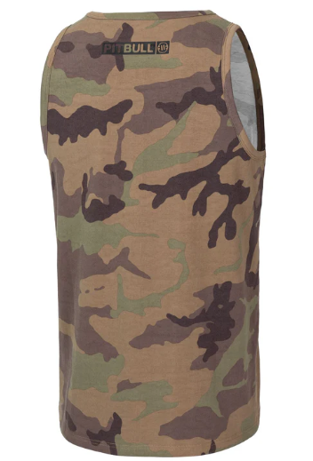 Tanktop Slim Fit Hilltop - Woodland Camouflage