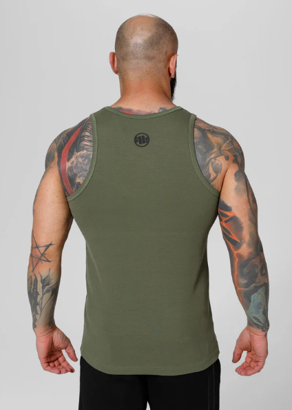 Tanktop Rib Classic Boxing - Olivgrün