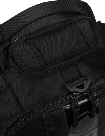 Mittelgroßer Trainingsrucksack Hilltop - Schwarz/Schwarz