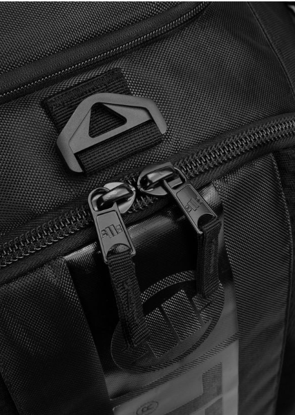 Mittelgroßer Trainingsrucksack Hilltop - Schwarz/Schwarz