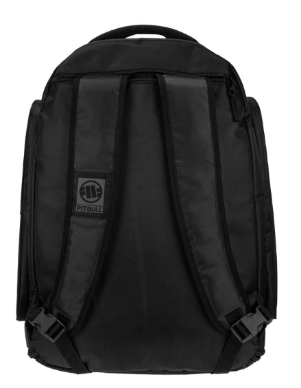 Großer Trainingsrucksack Hilltop - Schwarz/Schwarz