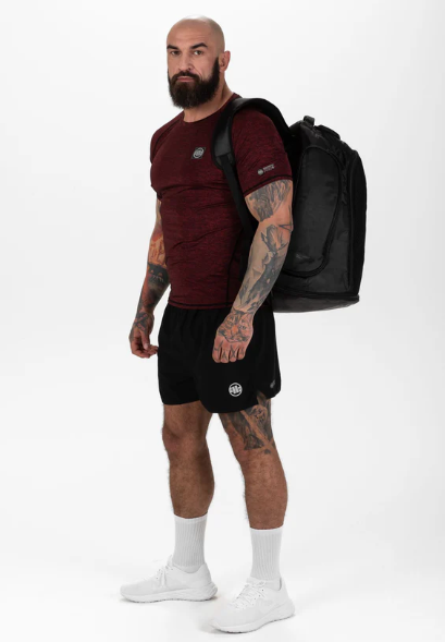 Großer Trainingsrucksack Hilltop - Schwarz/Schwarz