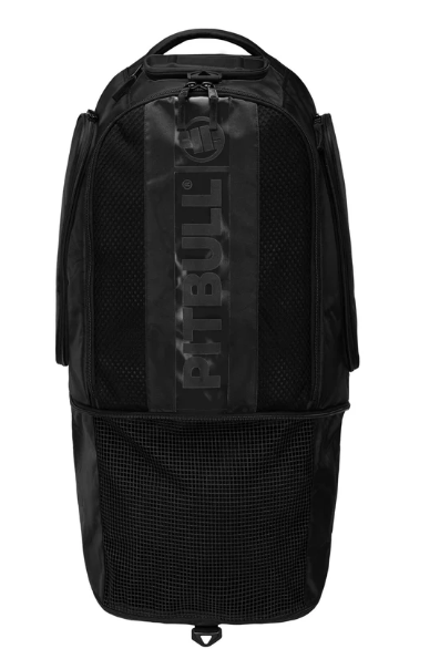 Großer Trainingsrucksack Hilltop - Schwarz/Schwarz