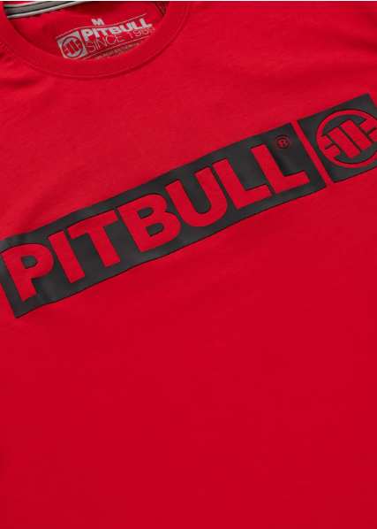 Herren T-Shirt HILLTOP - Rot Kids