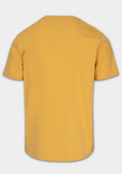 Herren T-Shirt SMALL LOGO - Hellgelb