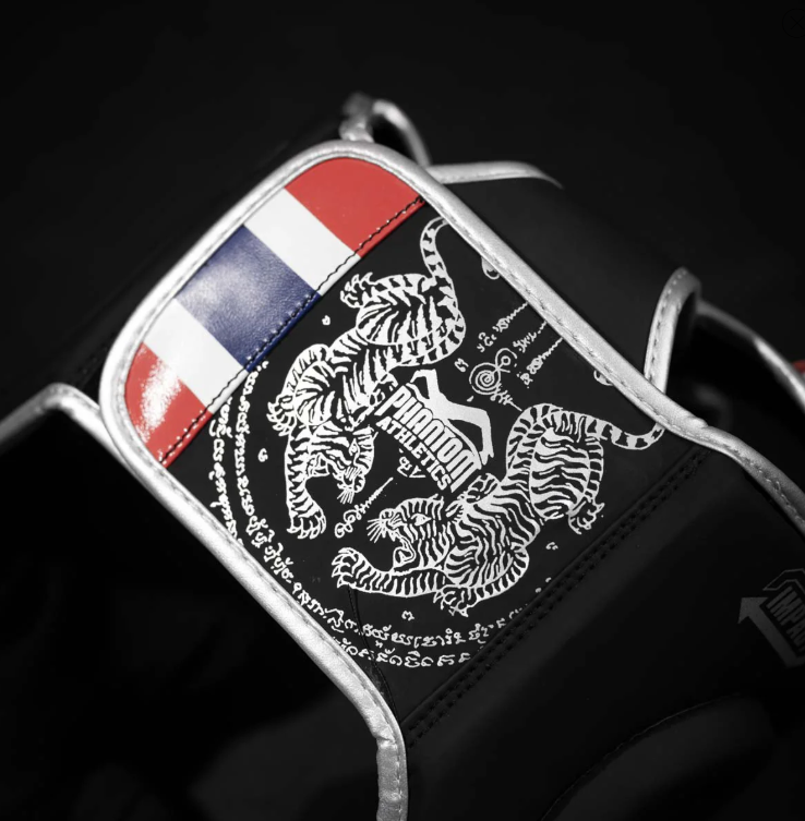 Kopfschutz Muay Thai - Limited Silver Edition - Einheitsgröße