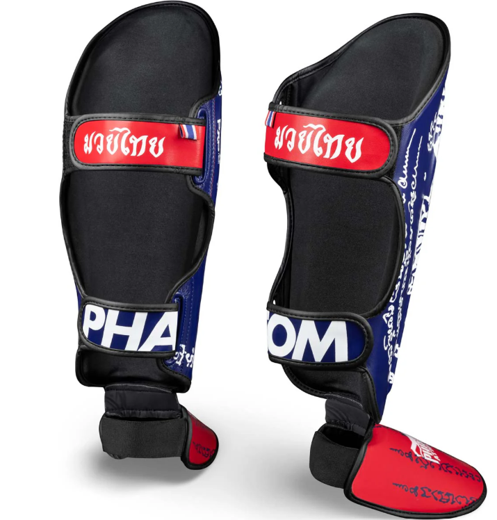 Schienbeinschutz Muay Thai - Blau