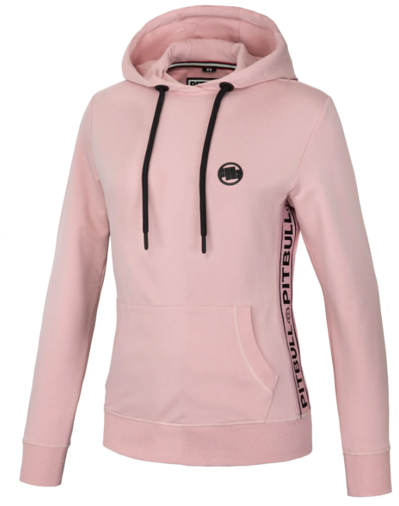 Frauen Hoodie French Terry La Canada - Rosa