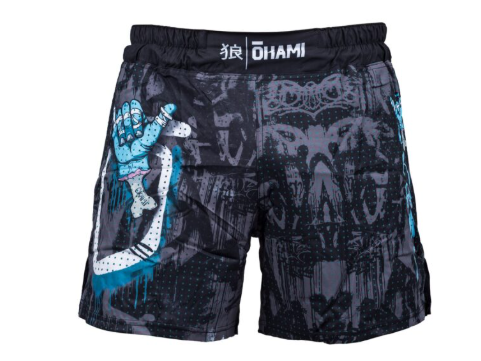 OKAMI Fight Shorts Hang Loose