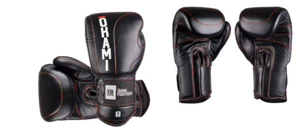 Okami fightgear Boxing Glove Air Tec Black