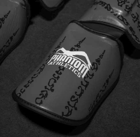 Schienbeinschutz Muay Thai - Grau