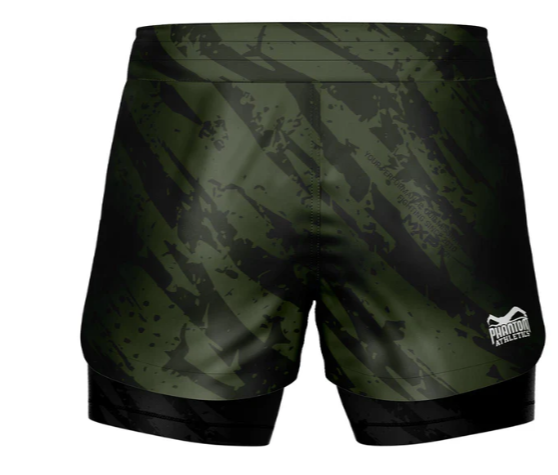 Fightshorts FUSION 2in1 Camo Tiger