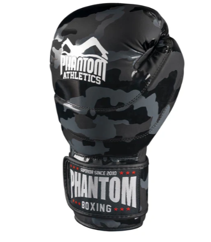 Boxhandschuhe Camo - Schwarz