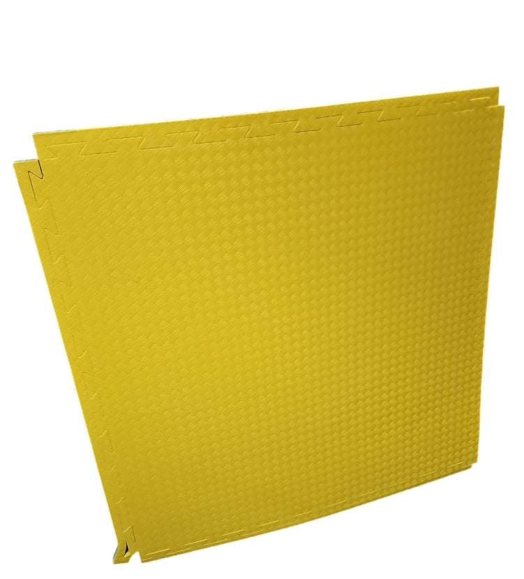 Puzzelmatte Grün/Gelb 100 x 100x 2cm