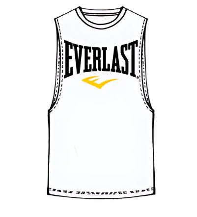 Everlast Logo Tank Top Off White
