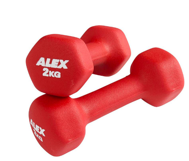 ALEX SOFTHANTEL 2KG (ROT)
