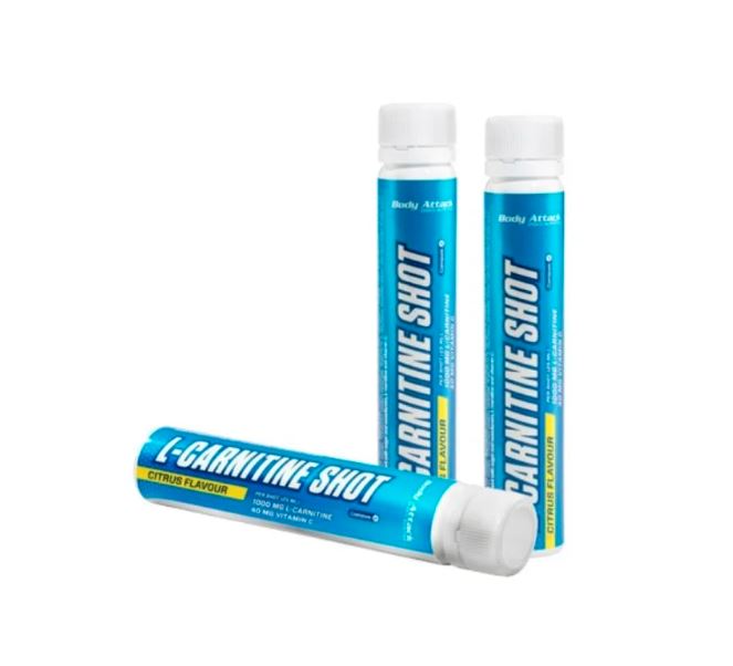 L-CARNITINE SHOT AMPULLE Citrus flavour (25ml)