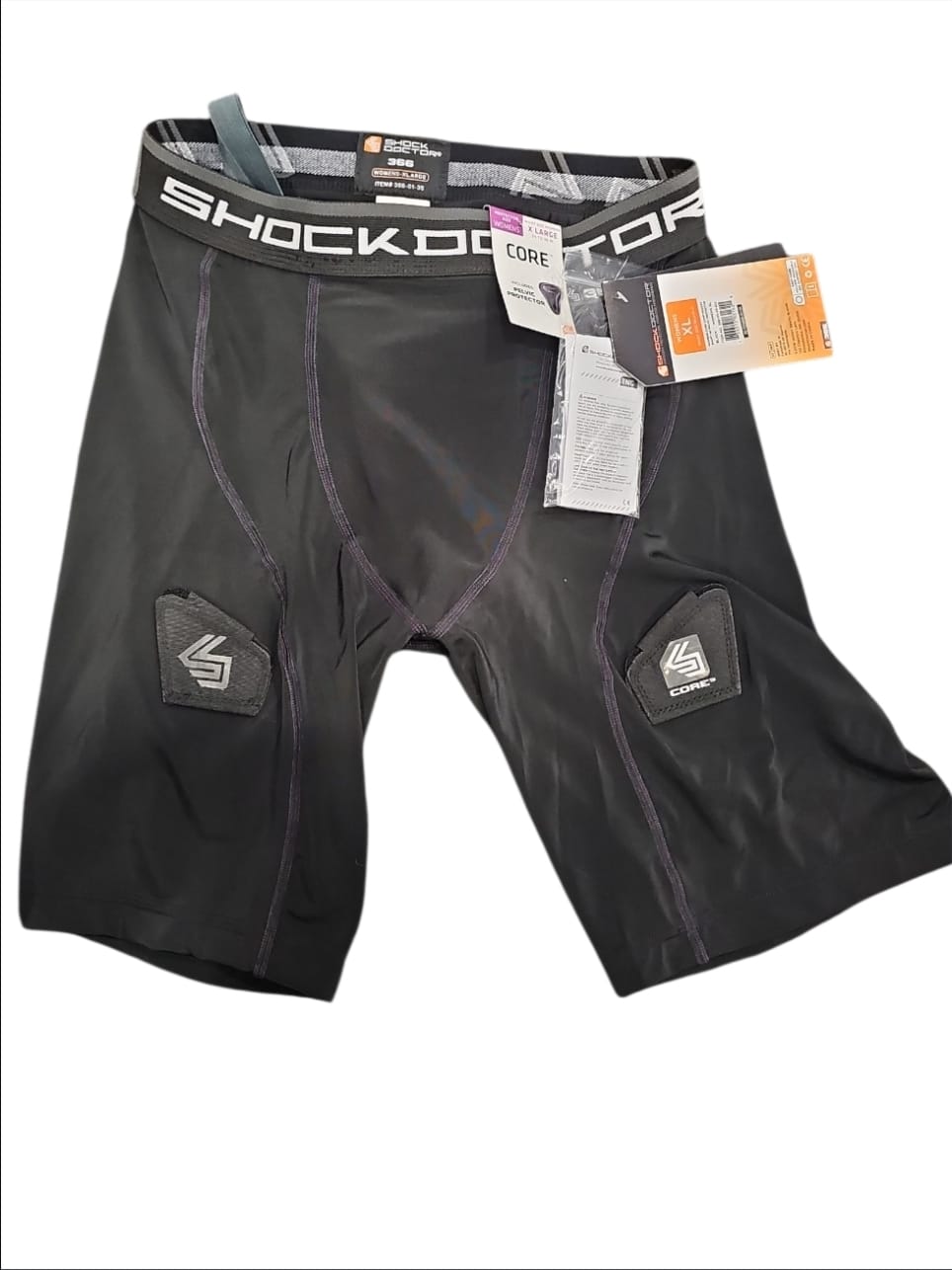 Women's Compression Hockey Short with Pelvic Protector