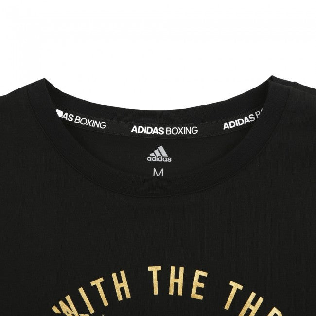 adidas Community T-Shirt Boxing Black/Gold