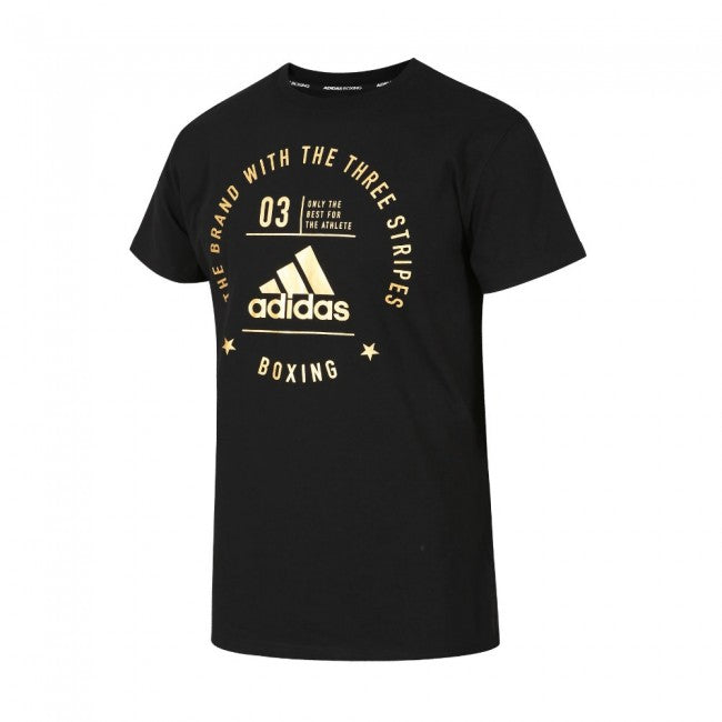 adidas Community T-Shirt Boxing Black/Gold
