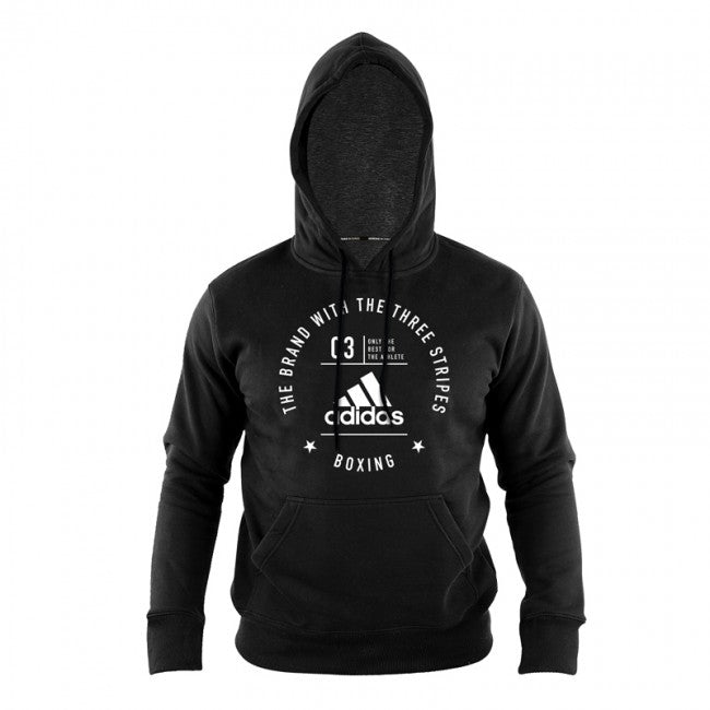 Adidas Community Hoodie Boxing Schwarz/Weiß