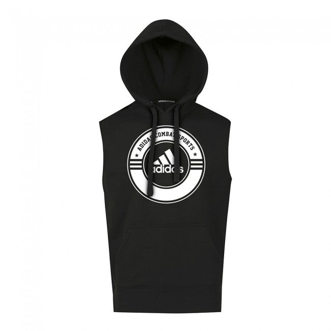 adidas Sleeveless Hoody Combat Sports black/white