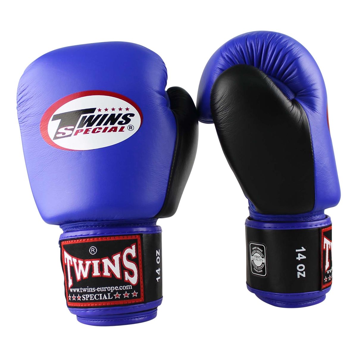 Twins Boxhandschuhe BGVL 3 Retro Blau/Schwarz