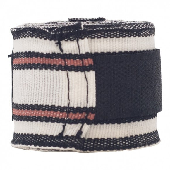 Booster Boxbandage BPC Schwarz Weiß Rot gestreift 460cm