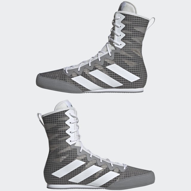 ADIDAS BOX HOG 4 GREY/WHITE