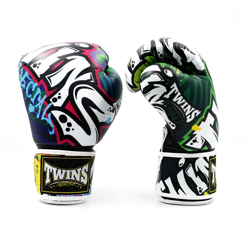 FBGVL 4 GRAFFITI TWINS BOXING GLOVES